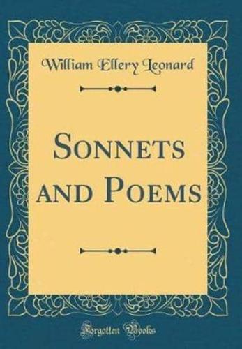 Sonnets and Poems (Classic Reprint)