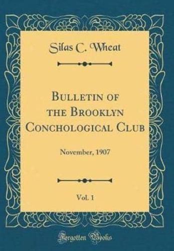 Bulletin of the Brooklyn Conchological Club, Vol. 1