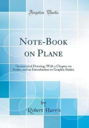 Note-Book on Plane