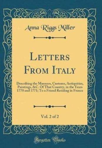 Letters from Italy, Vol. 2 of 2