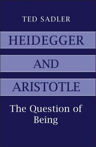 Heidegger and Aristotle