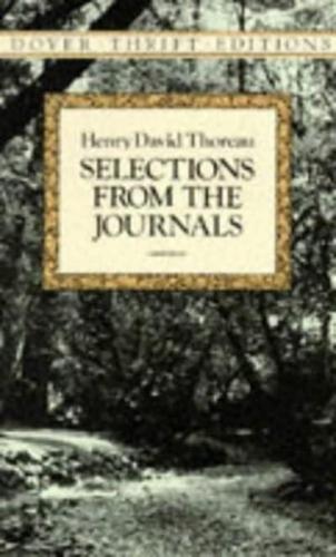Selections from the Journals