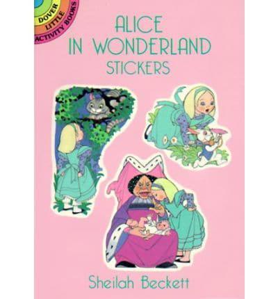 "Alice in Wonderland" Stickers