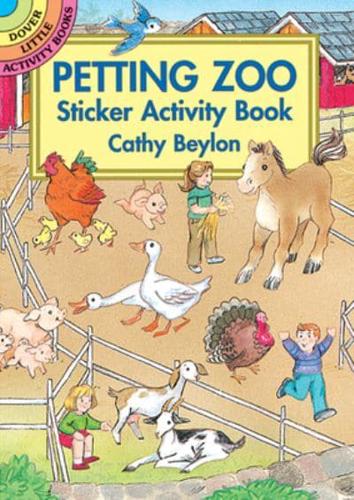 Petting Zoo Sticker Activity Book