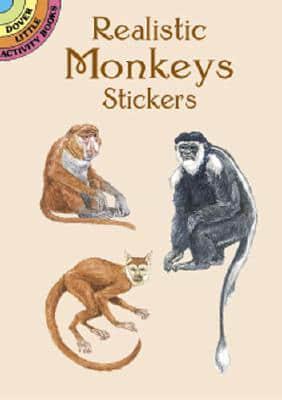 Realistic Monkeys Stickers