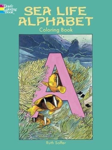 Sea Life Alphabet Coloring Book