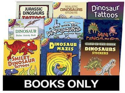 Little ACT Bk Dinosaurs Replen Pack 135 Bks