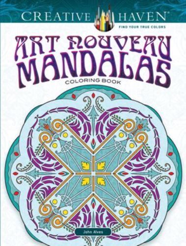 Creative Haven Art Nouveau Mandalas Coloring Book