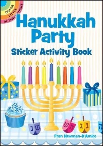 Hanukkah Party Sticker Activity Book
