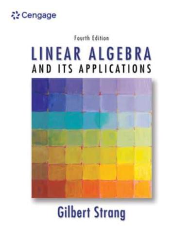 Student Solutions Manual for Strang's Linear Algebra and Its Applications, Fourth Edition