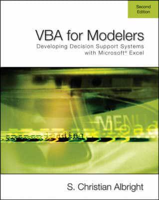 Vba for Modelers