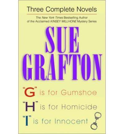 Sue Grafton Three Complete Novels