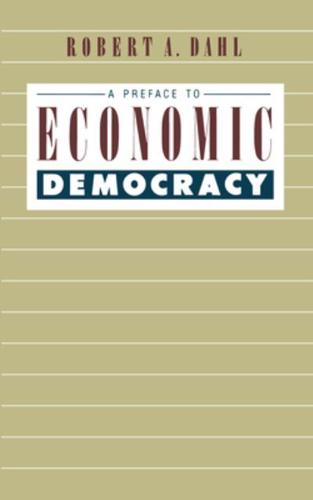 Preface to Economic Democracy
