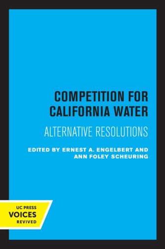 Competition for California Water