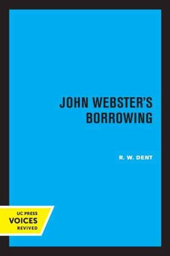 John Webster's Borrowing