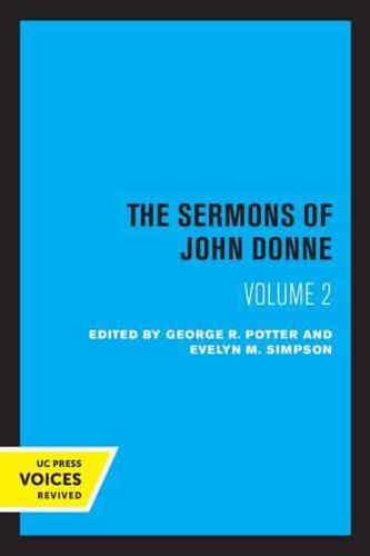 The Sermons of John Donne. Volume II