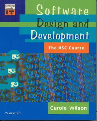 Software Design and Development: The HSC Course