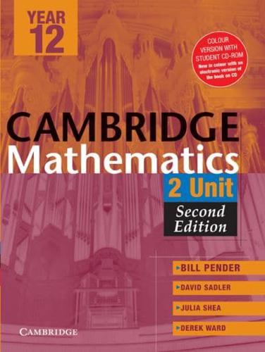 Cambridge 2 Unit Mathematics Year 12 Colour Version With Student CD-ROM