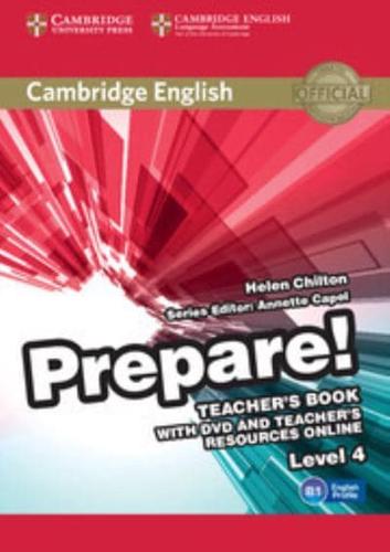Cambridge English Prepare!. Level 4 Teacher's Book