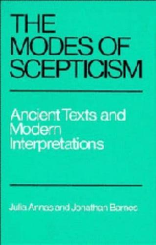 The Modes of Scepticism