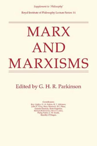 Marx and Marxisms