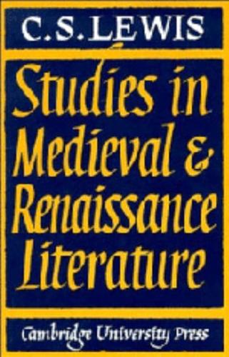 Studies in Medieval Renaissance Literature
