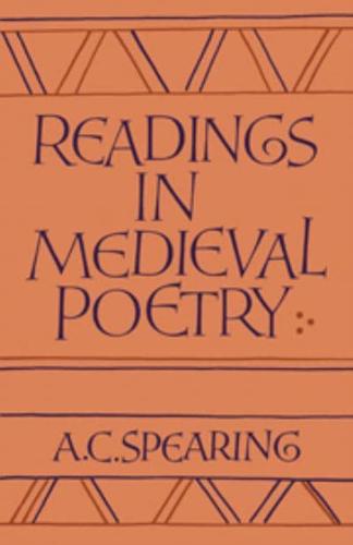 Readings in Medieval Poetry