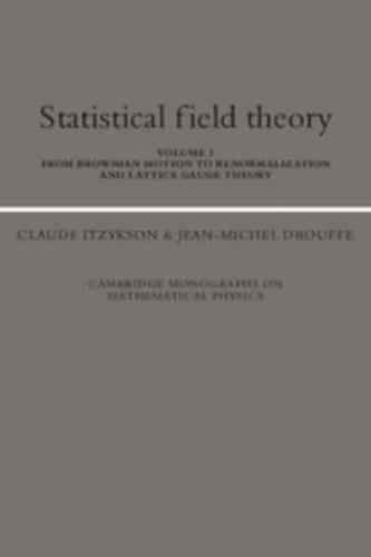 Statistical Field Theory: Volume 1, From Brownian Motion to Renormalization and Lattice Gauge Theory