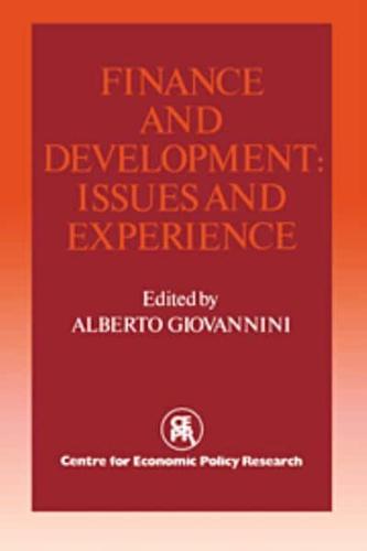 Finance and Development: Issues and Experience