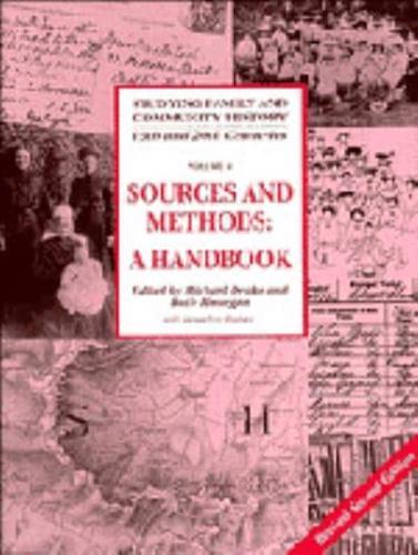 Studying Family and Community History: Volume 4, Sources and Methods for Family and Community Historians