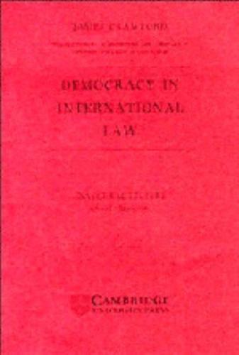 Democracy in International Law