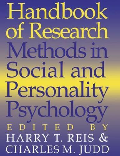 The Handbook of Research Methods in Social Psychology