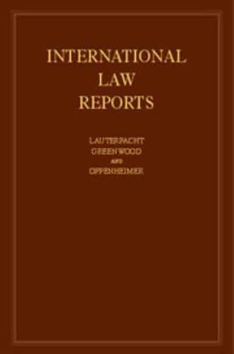 International Law Reports