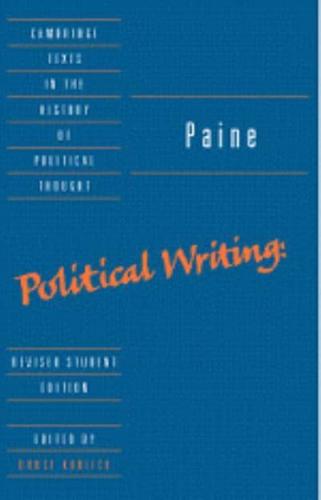 Paine: Political Writings