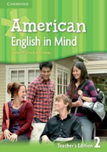 American English in Mind. Teacher's Edition 2