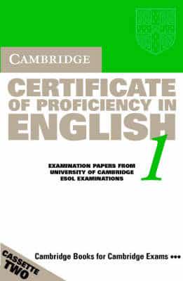 Cambridge Certificate of Proficiency in English 1 Audio Cassette Set (2 Cassettes)