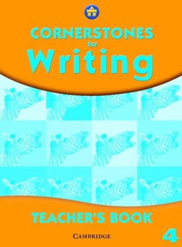 Cornerstones for Writing, Year 4. Teacher's Book