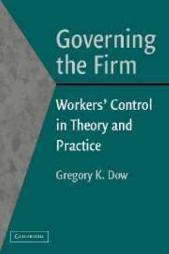 Governing the Firm