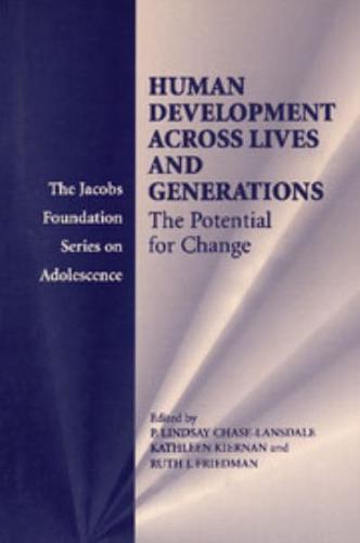 Human Development across Lives and             Generations