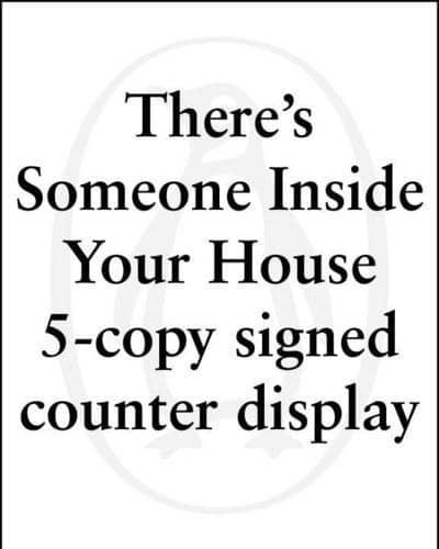 There's Someone Inside Your House 5-Copy SIGNED CD w/Riser