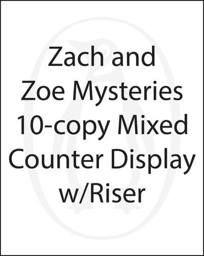 Zach and Zoe Mysteries 10-Copy Mixed Counter Display W/ Riser