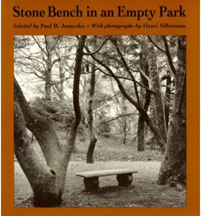 Stone Bench in an Empty Park