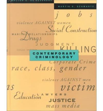 Contemporary Criminology