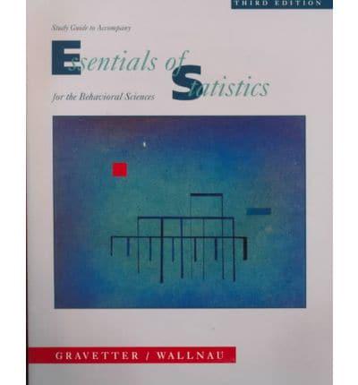 Essentials of Statistics for the Behavioral Sciences