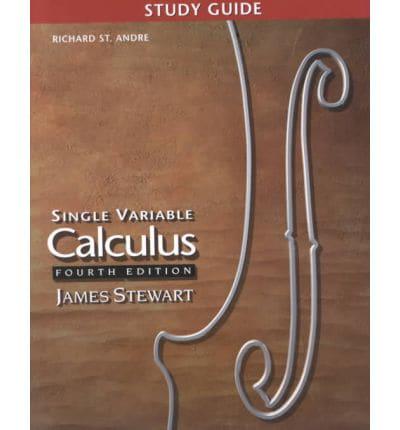 Study Guide for Stewart's Single Variable Calculus Fourth Edition