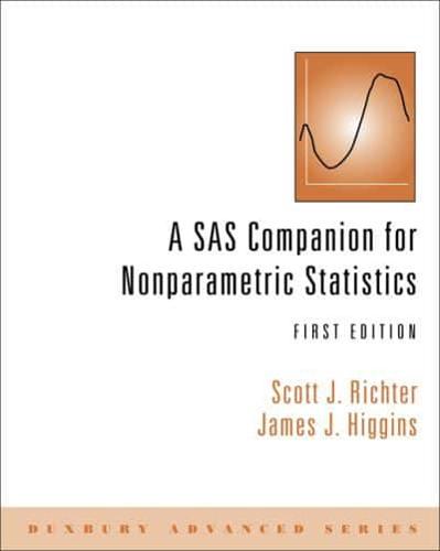 A SAS Companion for Nonparametric Statistics