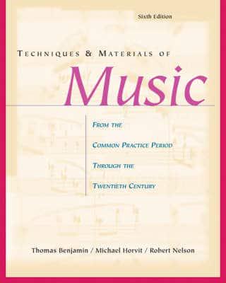 Techniques and Materials of Music