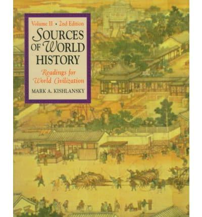 Sources of World History