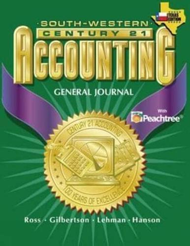 Century 21 Accounting for Texas General Journal