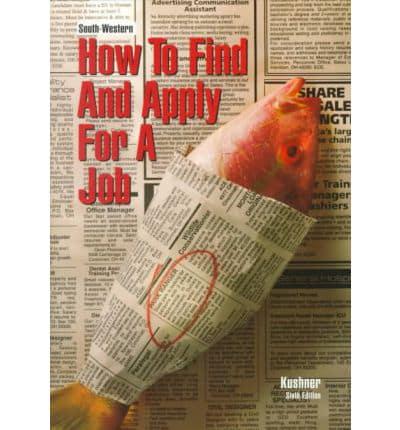 How to Find and Apply for a Job